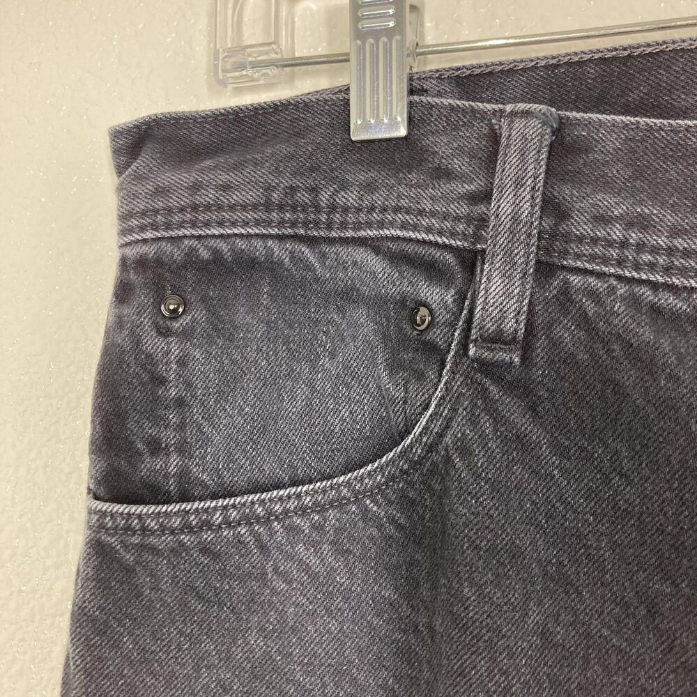 G-Star RAW Skater Jeans  33x32 Black Denim Stray Ultra High Straight Hip Hop - Picture 8 of 16